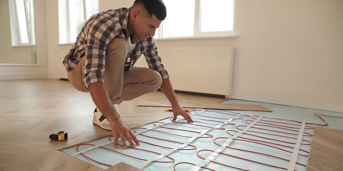 Installationsanleitung für elektrische Fußbodenheizungen